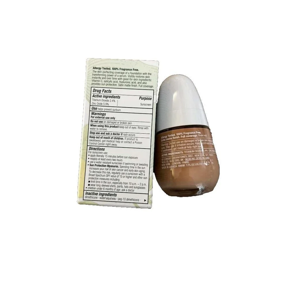 New Clinique Even Better Clinical Serum Foundation SPF 25, CN 62 Porcelain Beige
